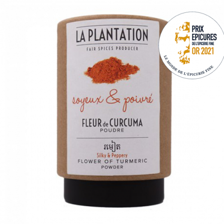 La Plantation Fleur de curcuma en poudre MyEpicerie