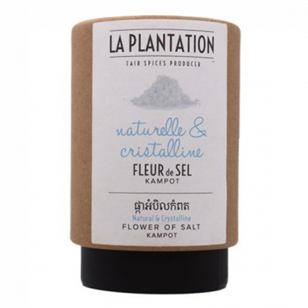 La Plantation Fleur de sel naturelle 50g MyEpicerie