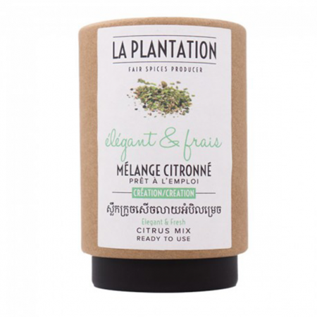 La Plantation Fleur de sel citronné 50g MyEpicerie