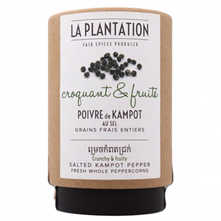 La Plantation Poivre de Kampot frais au sel 50g MyEpicerie