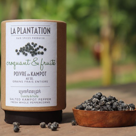 La Plantation Poivre de Kampot frais au sel MyEpicerie