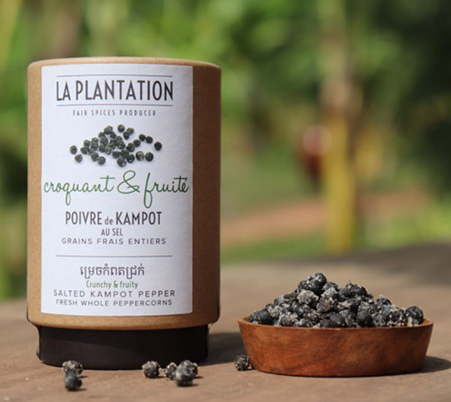 Poivre de Kampot Rouge 50g LA PLANTATION - MyEpicerie