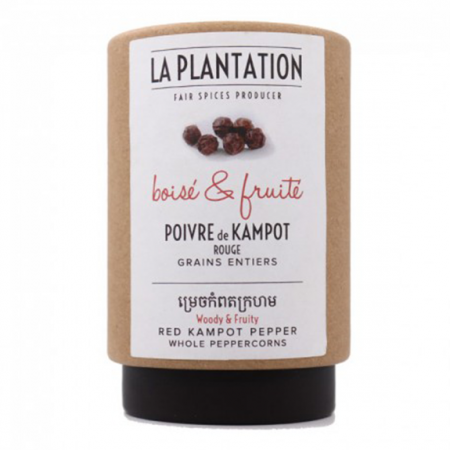 La Plantation Poivre rouge Kampot MyEpicerie