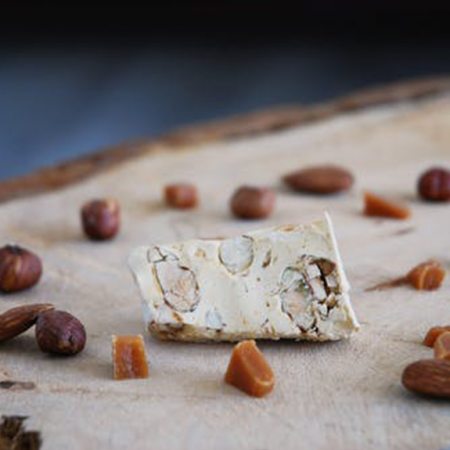 le bonheur des ogres Nougat Caramel beurre salée 80g