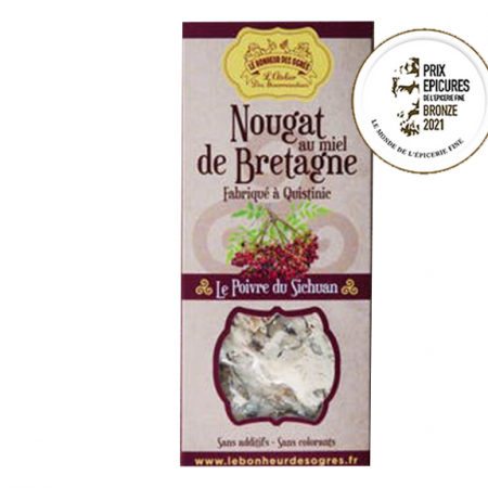 Le Bonheur des Ogres Nougat au Poivre Sichuan MyEpcierie