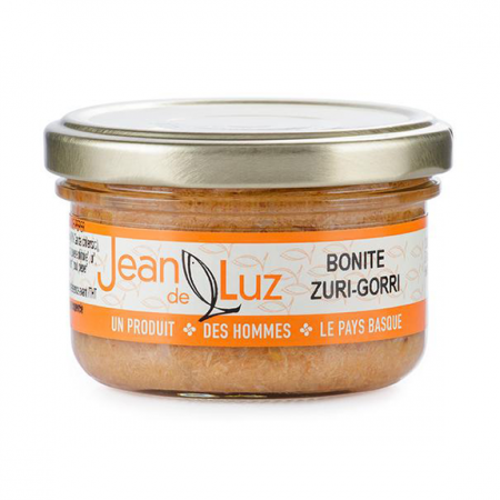 Jean de Luz Terrine de Bonite Poivrons rouges 85g MyEpicerie