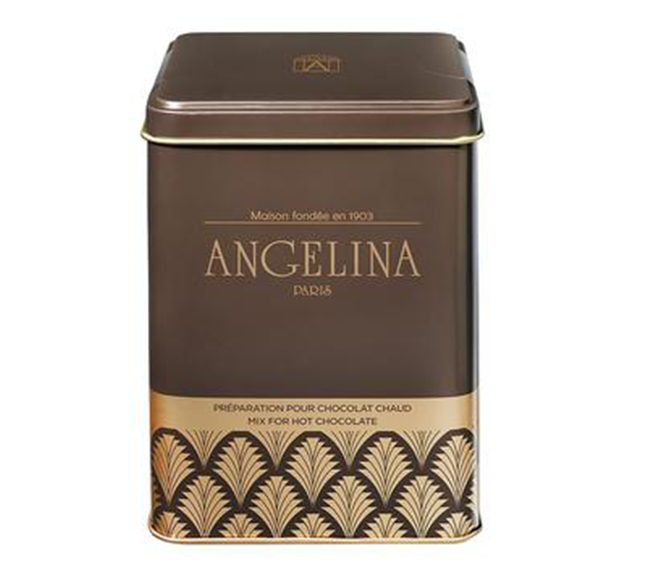 Angelina préparation pour chocolat chaud boîte fer 400g MyEpicerie
