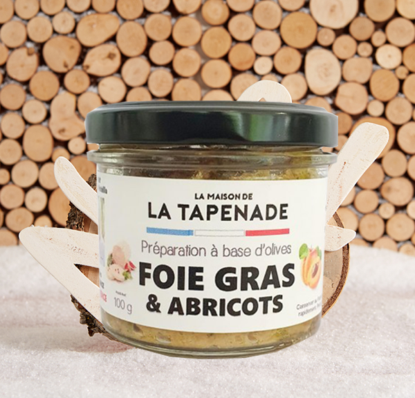 MAISON LA TAPENADE Foie gras et abricots 100g MyEpicerie