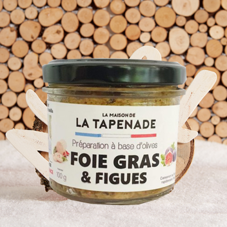 MAISON LA TAPENADE Foie gras et figues 100g MyEpicerie