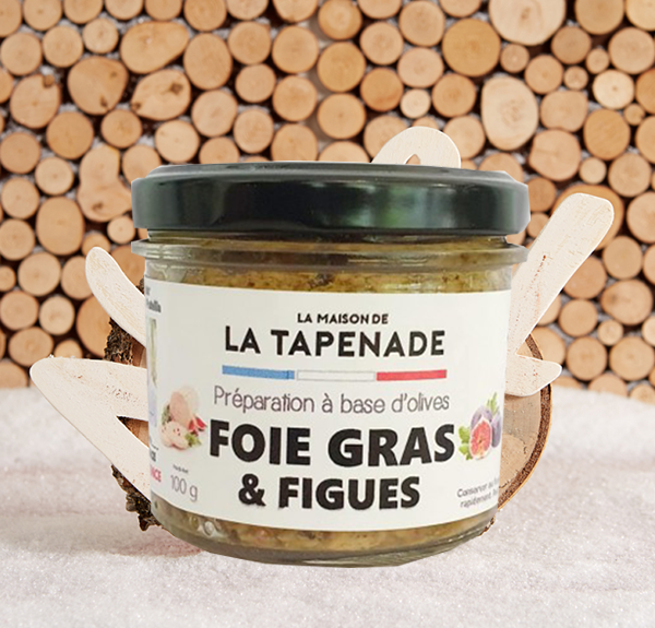 MAISON LA TAPENADE Foie gras et figues 100g MyEpicerie