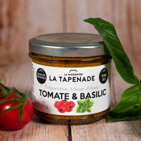 MAISON LA TAPENADE Tomate & Basilic 100g MyEpicerie