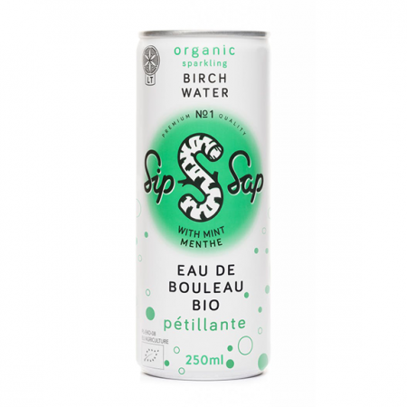 SIP SAP Eau bouleau pétillante Menthe 25cl MyEpicerie