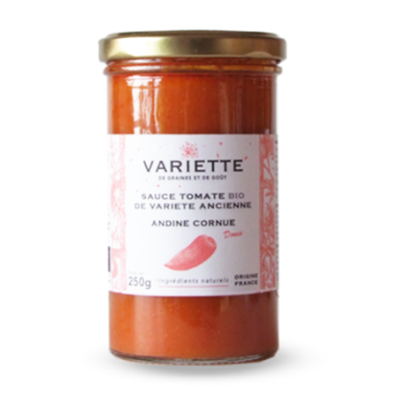 VARIETTE Sauce tomate Andine cornue 250g MyEpicerie