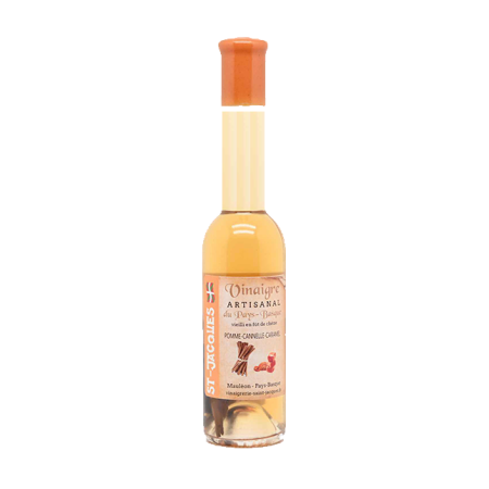 Vinaigrerie Saint-Jacques Vinaigre pomme cannelle caramel MyEpicerie