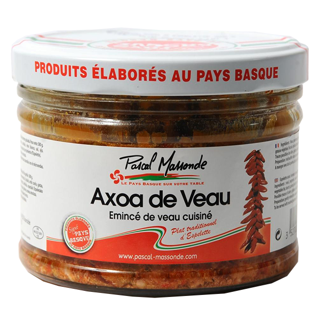 MyEpicerie Axoa de Veau 380g Pascal Massonde