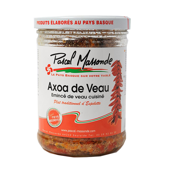 MyEpicerie Axoa de Veau 750g Pascal Massonde